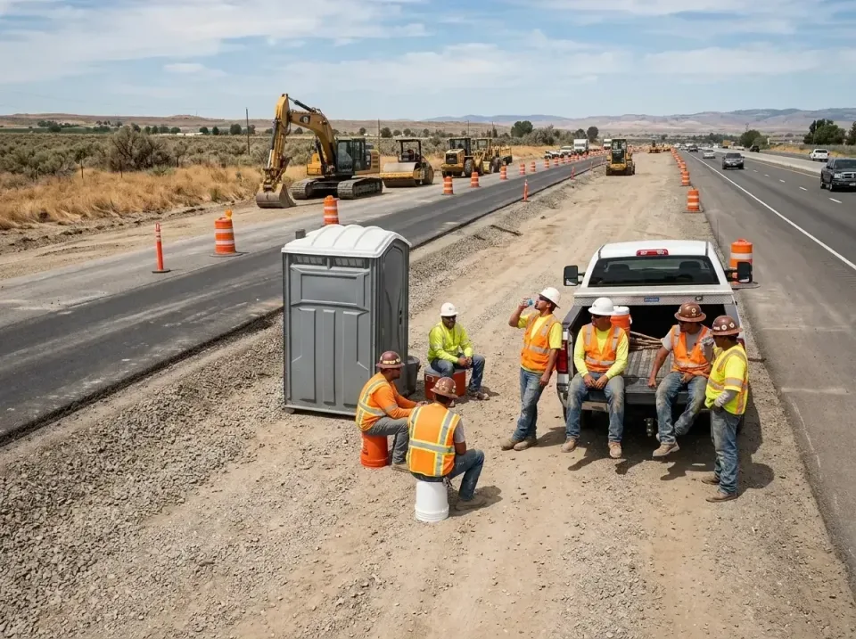highway-road-construction-crew-007 — frequently asked questions, Porta Potty and Restroom Rentals in Seaford, DE